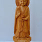 Wooden Standing Buddha Statue Big- 15 inches - Malji Arts