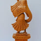 Wooden Beautifully Hand Carved Dancing Lady Statue - Malji Arts