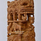 Sandalwood Antique Fine Carved Royal Elephant Ambabari - Malji Arts