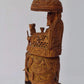 Vintage Sandalwood Carved Royal Elephant Ambabari Statue - Malji Arts
