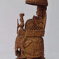 Vintage Sandalwood Carved Royal Elephant Ambabari Statue - Malji Arts