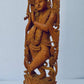 Vintage Sandalwood Carved Lord Krishna statue - Malji Arts