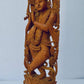 Antique Sandalwood Carved Lord Krishna statue - Malji Arts