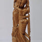 Collective Sandalwood Rare Radha Krishna Love Scene Statue - Malji Arts
