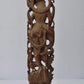 Vintage Sandalwood Carved Rare Goddess Saraswati Statue - Malji Arts