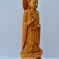 Wooden Standing Buddha Statue Big- 15 inches - Malji Arts