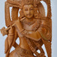 Sandalwood Very Fine Carved Sitting Lord Krishna Statue - Malji Arts