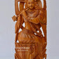 Sandalwood Very Fine Carved Sitting Lord Krishna Statue - Malji Arts