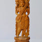 Sandalwood Beautifully Hand Carved goddess Saraswati Statue - Malji Arts