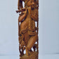 Antique Sandalwood Carved Lord Krishna statue - Malji Arts