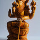 Wooden Fine Carved Lord Narasimha Statue - Malji Arts