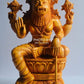 Wooden Fine Carved Lord Narasimha Statue - Malji Arts