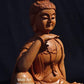 Wooden hand carved collective buddha sitting - Malji Arts