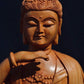 Wooden hand carved collective buddha sitting - Malji Arts