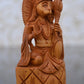Sandalwood Carved Small Lord Hanumana Miniature Statue - Malji Arts