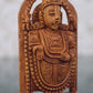 Sandalwood Beautifully Carved Small TIRUPATI BALAJI Statue - Malji Arts