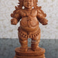 Wooden Fine Hand Carved Standing Baby Krishna Laddu Gopal Statue - Malji Arts