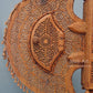 Sandalwood Unique Beautiful Krishna Collective Miniature Carved Hand Fan - Malji Arts