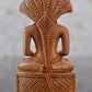 Sandalwood Beautifully Carved PARASNATH BHAGWAN - Malji Arts