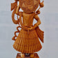 Wooden Fine Hand Carved Lord Shrinath Ji Statue - Malji Arts