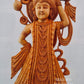Wooden Fine Hand Carved Lord Shrinath Ji Statue - Malji Arts