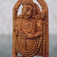 Sandalwood Beautifully Carved Small TIRUPATI BALAJI Statue - Malji Arts