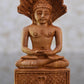Sandalwood Beautifully Carved PARASNATH BHAGWAN - Malji Arts