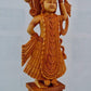 Wooden Fine Hand Carved Lord Shrinath Ji Statue - Malji Arts