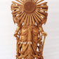 Wooden Fine High Quality Hand Carved Lord Vishnu Statue - Malji Arts