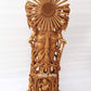 Wooden Fine High Quality Hand Carved Lord Vishnu Statue - Malji Arts